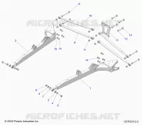 SUSPENSION ARRIERE CONTROL ARMS