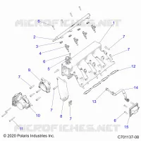 ADMISSION MANIFOLD, FUEL RAIL AND RELATED