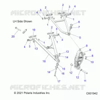 TRIANGLES SUSPENSIONS AVANT 