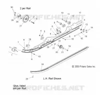 SUSPENSION, FIXATION RAIL