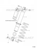 SUSPENSION AVANT SHOCK MOUNTING