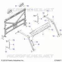 CHASSIS, CAB CADRE