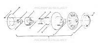 EMBRAYAGE DE TRANSMISSION 400, 500, 500 CLASSIC AND 650 UPDATED 10/88 (4915411541013A)