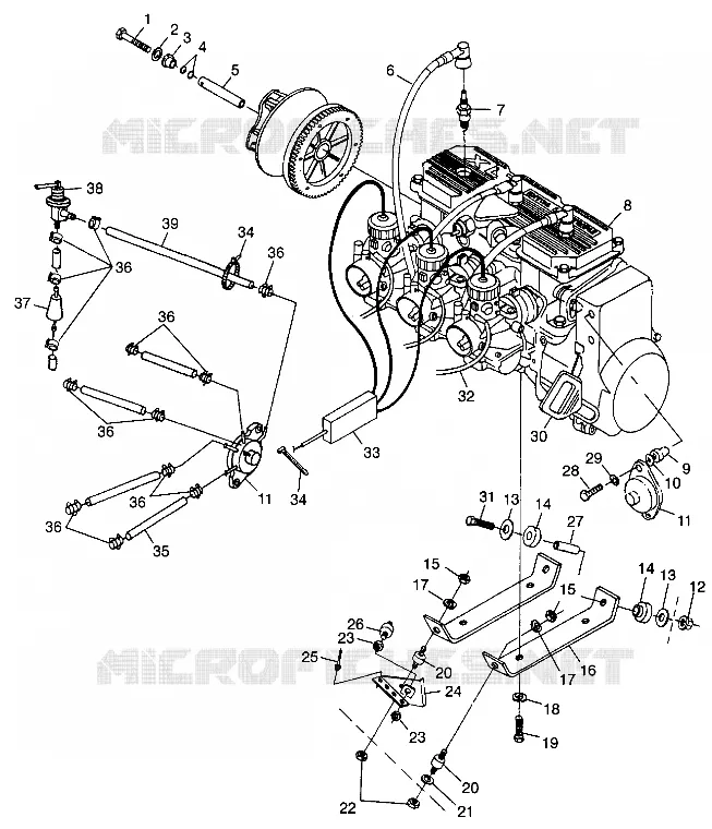 SUPPORT MOTEUR