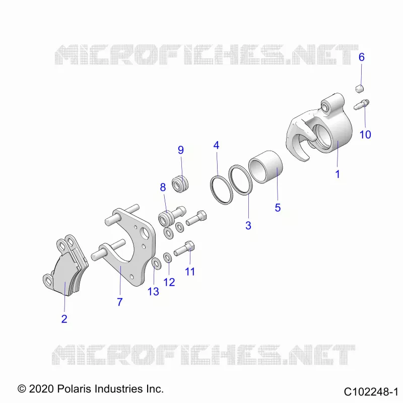 BRAKES, BRAKE ETRIER DE FREIN AVANT