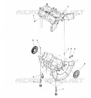 CARTERS MOTEUR Sprint E/S (4915431543022A)