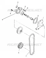 POMPE A EAU 440 XCR (4921352135040A)