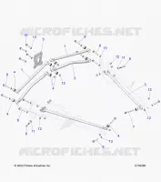 SUSPENSION ARRIERE TRAILING ARMS MOUNTING