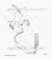 ENGINE, PRISE D'AIR SYSTEM