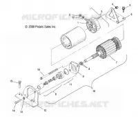 MOTEUR, DEMARREUR