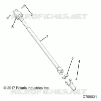 SYSTEME DE TRANSMISSION, REAR PROP SHAFT