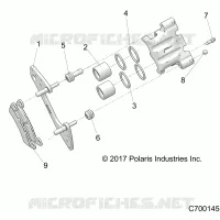 FREIN ARRIERE CALIPER