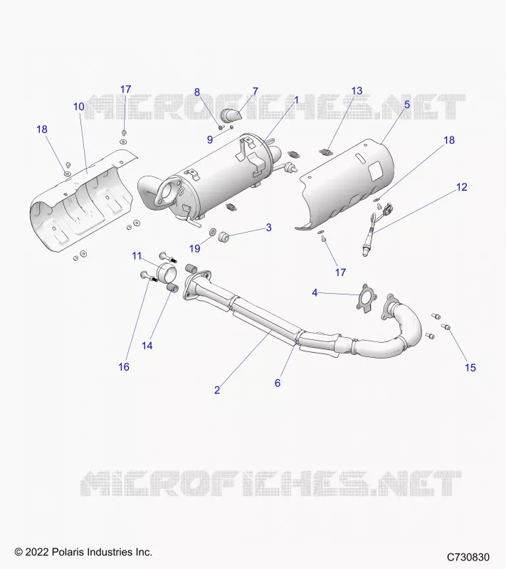 ENGINE, ECHAPPEMENT