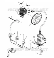STATOR ASSEMBLY  SLX 780 B954287 (4933953395C005)