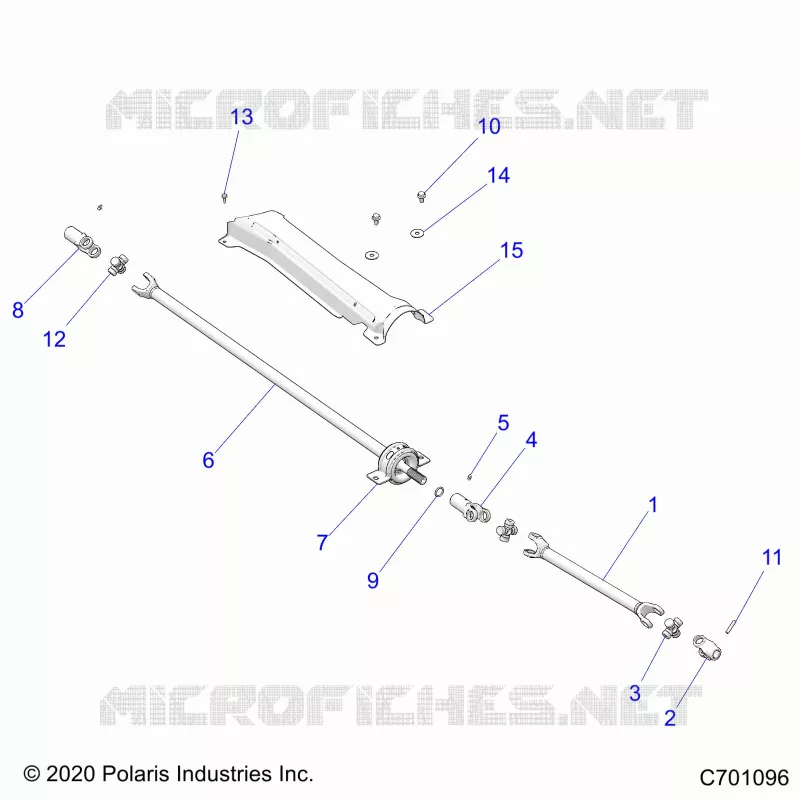 SYSTÃˆME DE TRANSMISSION, PROP SHAFT