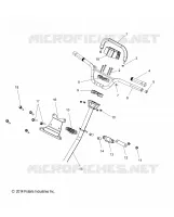 STEERING, HANDLEBAR, COLONNE DE DIRECTION