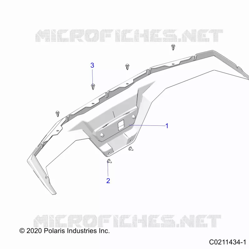 CARROSSERIE ARRIERE BUMPER