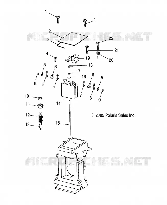 MOTEUR, CARBURATEUR, UPPER