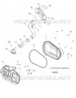 SYSTÈME DE TRANSMISSION, CLUTCH COVER AND DUCTING