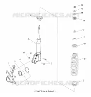 SUSPENSION AVANT SUPPORT