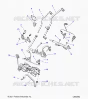 SYSTÃˆME D'ALIMENTATION, RAIL, LINES AND THROTTLE BODY