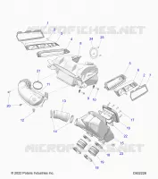 ENGINE, PRISE D'AIR SYSTEM