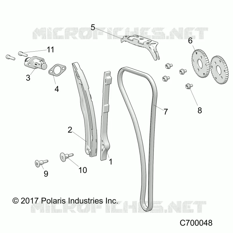 CHAINE DE DISTRIBUTION AND TENSIONER