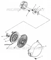 LANCEUR ASSEMBLY RXL 0940768 and RXL TOURING 0940869 (4925062506047A)