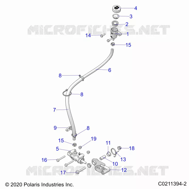 BRAKES, BRAKE PEDAL AND MAITRE CYLINDRE