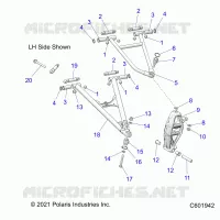 TRIANGLES SUSPENSIONS AVANT 