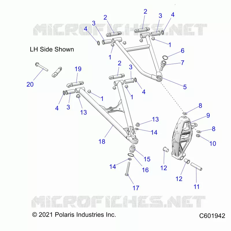 TRIANGLES SUSPENSIONS AVANT 