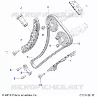 CHAINE DE DISTRIBUTION AND SPROCKET