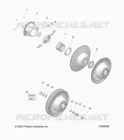 SYSTÃˆME DE TRANSMISSION, CLUTCH, SECONDARY