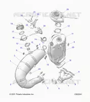 ENGINE, ECHAPPEMENT AND TURBO ASM.