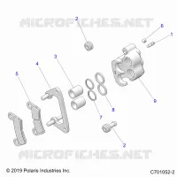 FREIN AVANT CALIPER