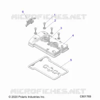 ENGINE, COUVERCLE SOUPAPE