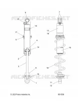 AMORTISSEUR, IFS MONOTUBE 7045528