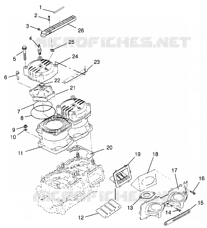 CYLINDRE   COLLECTEUR SL 700 B964066 AND INTL. SL 700 I964066 (4935633563C003)