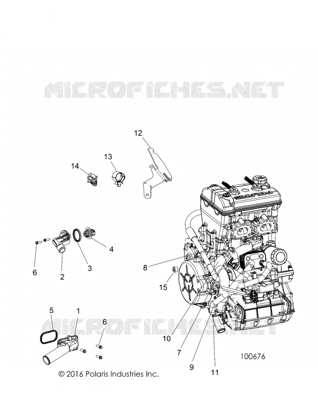 REFROIDISSEMENT, THERMOSTAT AND BYPASS