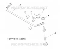 SUSPENSION, STABILISATEUR BRAS ARRIERE