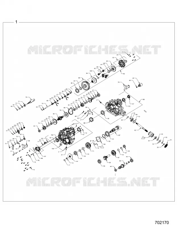 DRIVE TRAIN, PONT PRINCIPAL INTERNALS