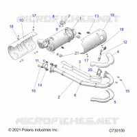 ENGINE, ECHAPPEMENT