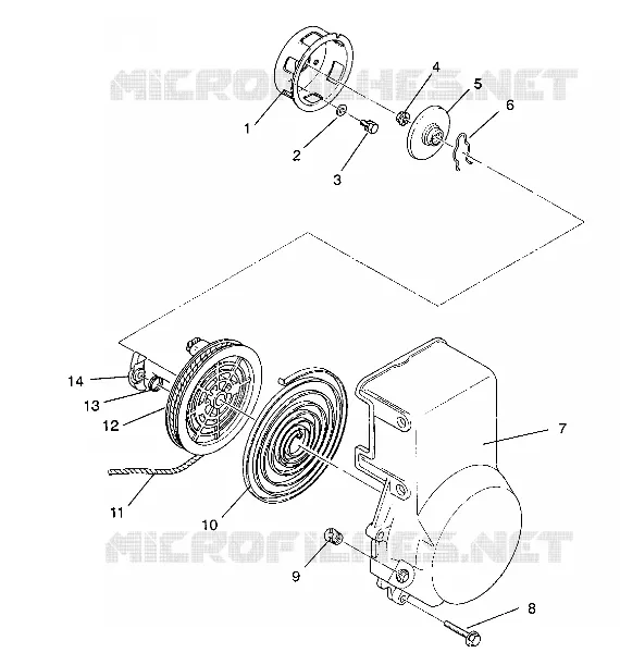 LANCEUR ASSEMBLY XLT/0930767,XLT SP/0930667    XLT SKS/0930567 (4923012301040A)