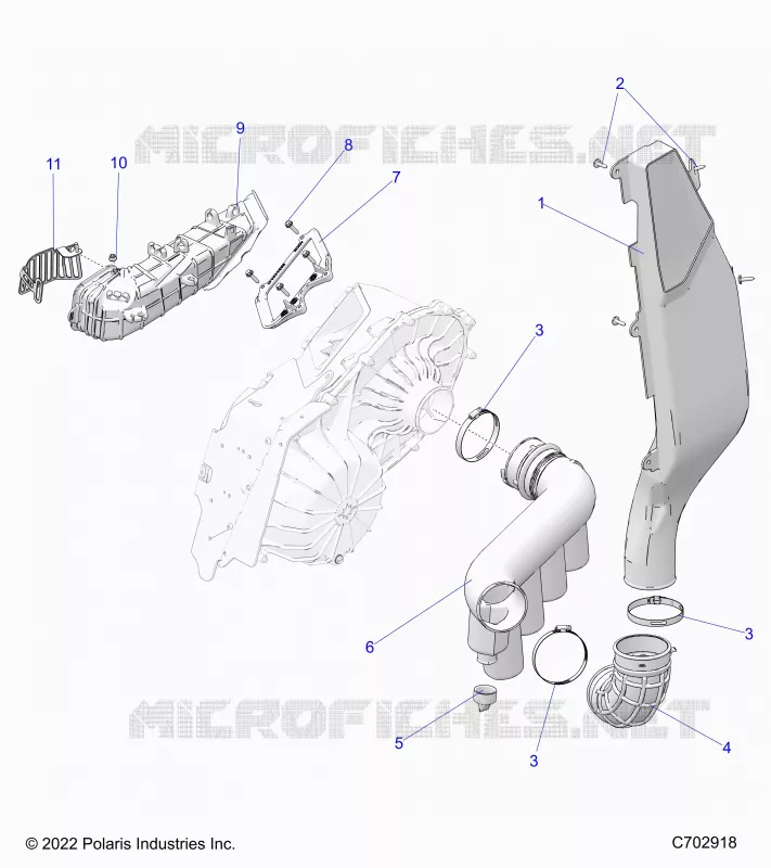 SYSTÃˆME DE TRANSMISSION, CLUTCH COVER DUCTING