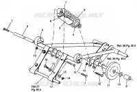 BRAS DE SUSPENSION AVANT XLT RMK 0960956, XLT SKS 0960556 AND EUROPEAN XLT SKS E960 (4931813181C001)