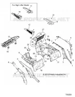 CARROSSERIE ARRIERE RACK AND FENDERS