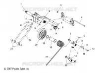 SUSPENSION, BRAS DE SUSPENSION ARRIERE, CND, INTL