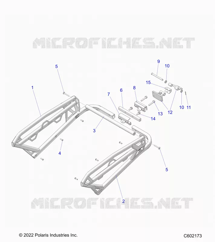 CHASSIS, REAR RACK AND HITCH