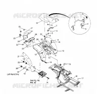 HABITACLE ET SIEGE ARRIERE ASSEMBLY Sportsman 4x4 W958040 (4930403040A006)