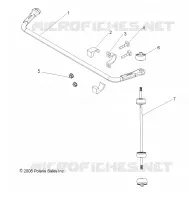 SUSPENSION ARRIERE STABILIZER BAR